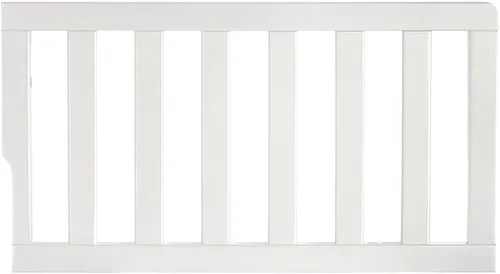 Vista 2 de Riel de seguridad de cama infantil para cunas convertibles Evolur - Riel de madera maciza para conversión de cuna convertible a cama infantil - Riel