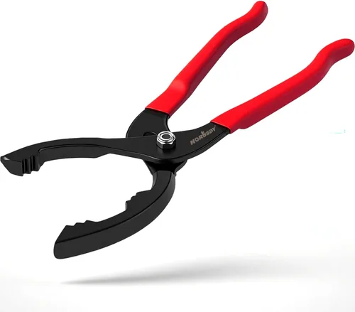 Vista 11 de HORUSDY Llave de filtro de aceite giratoria estándar de 5 piezas, herramienta de extracción de filtro de aceite de automóvil ajustable de 2-3/4 a