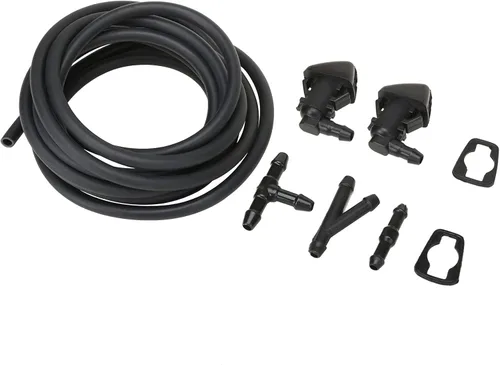Vista 11 de MITZONE Kit de boquillas para limpiaparabrisas Compatible con 2004-2017 Dodge Ram 1500 2500 3500 Durango Charger Journey Grand Caravan Avenger Jeep