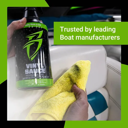 Vista 7 de Boat Bling Vinyl Sauce Premium Vinyl and Leather Cleaner, for Boats, RVs, Powersport Vehicles and More