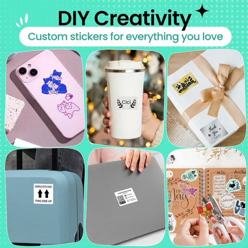 Vista 6 de Phomemo - Minimpresora inálambrica de bolsillo con Bluetooth, impresora portátil al instante