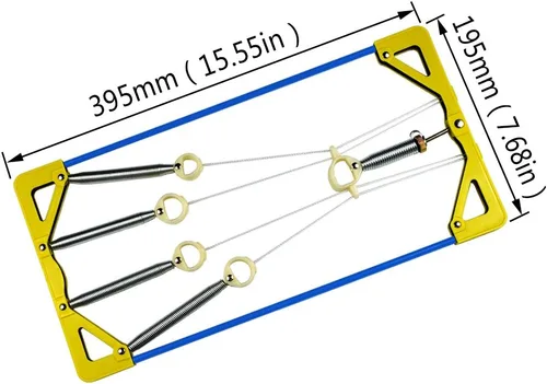 Vista 2 de Refuerzo de manos y dedos para agarre, guitarra de práctica, piano o práctica de arpa, escalada en roca y entrenamiento de dedos de baloncesto