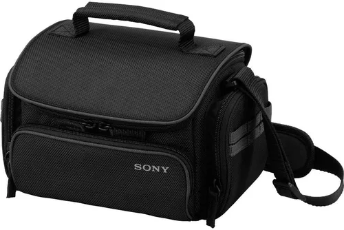 Vista 2 de Sony LCS-U30 - Funda de transporte suave para videocámara, color negro, grande