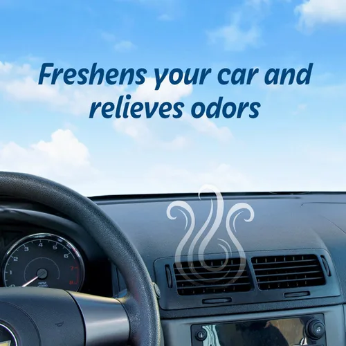 Vista 3 de ¡Refresca tu auto con él! 5 ambientadores de doble fragancia: cítrico y verano de la marca Refresh Your Car, ropa fresca lavada