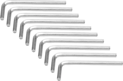 Vista 13 de Piutouyar Llave Hexagonal de 1.5mm, Juego de 60 Llaves Allen en Forma de L, Llave Hexagonal Pequeña para Reparación de Bicicletas y Muebles (Negro)