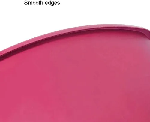 Vista 4 de Garbage Cans Commercial Brute Plastic Trash Can Without Lid Laboratory Office Sanitation Rubbish Recycle Bins Basket (Color : Beige 65l)