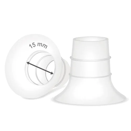 Vista 17 de Maymom Insertos de brida de 0.512 in para Medela, Spectra 0.945 in Shields/Flanges, Momcozy/Willow Wearable Cup. Compatible con Medela Freestyle