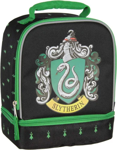 Vista 5 de Bioworld Harry Potter Ravenclaw Crest - Bolsa de almuerzo de doble compartimento de 10 pulgadas