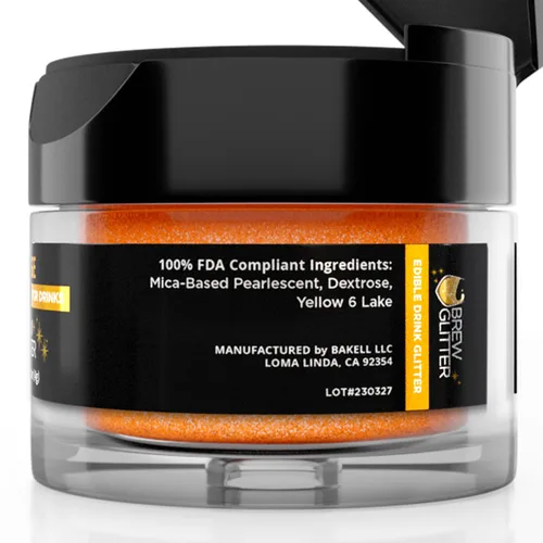 Vista 81 de Brew Glitter - Purpurina comestible rosa claro para bebidas, cócteles, cerveza y bebidas 1 frasco de 4g