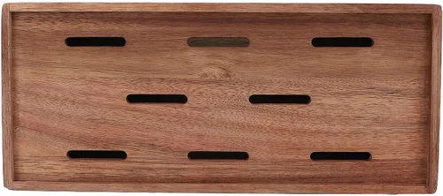 Vista 8 de Wood Cable Management Box, Premium Wood Cord Hider Organizer for Power Strip and Charging Cables, Under Desk Cable Storage Box, Ideal for Office