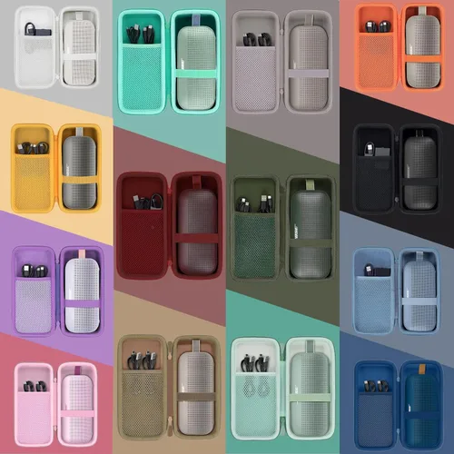 Vista 9 de co2CREA Estuche Duro de Viaje de Reemplazo para Altavoz Portátil Bose New SoundLink Flex 2ª Gen/Bose SoundLink Flex Bluetooth (Estuche Alpine Sage)