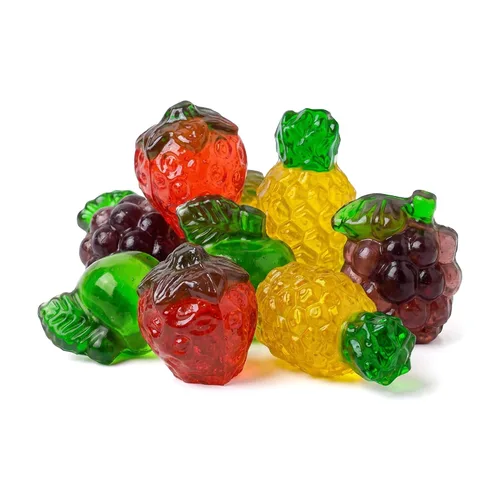 Vista 17 de NY Spice Shop Building Blocks Gomitas 3D - Gomitas Rellenas de Jalea de 1 Libra - Paquete Variado de Dulces - Aperitivos Masticables de Fruta Jugosa
