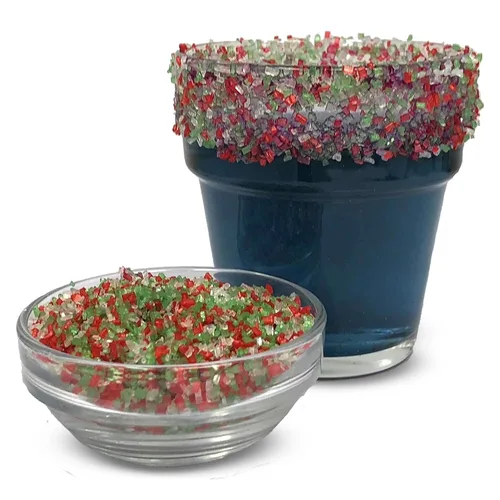 Vista 27 de Snowy River Americas Cocktail Sugar - Rimmer de cóctel Kosher todo natural, rojo, blanco y azul y recortador de café (americanas, bolsa de 1 libra)