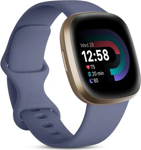 Vista 26 de Odbeai Compatible con correas Fitbit Sense y Sense2/Versa 3 y 4 bandas para mujeres y hombres, correa deportiva de repuesto suave, accesorios