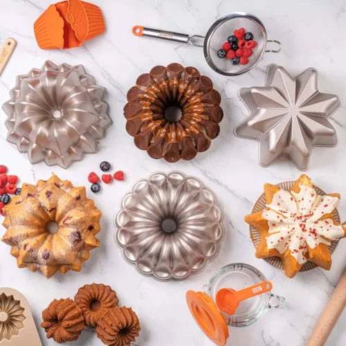 Vista 6 de Baker's Secret - Vaso medidor de vidrio de chupito de 1.5 onzas, medidas incrementales líquido y seco