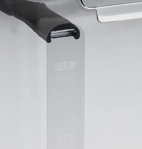 Vista 4 de ProKeeper - Envase de almacenamiento de harina, 4 cuartos de galón, plástico libre de BPA, apto para lavavajillas