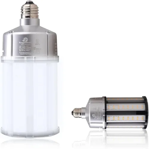 Vista 32 de RuggedGrade Bombilla LED de 12 W, base estándar E26, 1,400 lúmenes, 3000 K, 2700 K, repuesto para haluro metálico, HID o CFL, alta eficiencia, 130