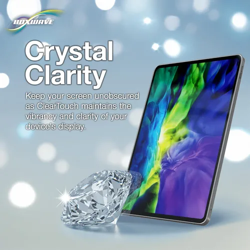 Vista 5 de BoxWave Protector de pantalla compatible con el monitor de videoconferencia Dell 24 (C2423H) – ClearTouch Crystal Anti-UV EyeCare (paquete de 2)