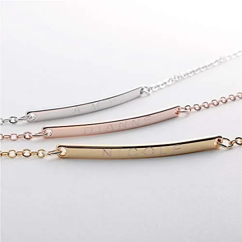 Vista 7 de Personalized Anklet Mothers Day Gift 16K Plated Gold Rose Gold Silver multi occasions valentine's Day Christmas Bridesmaid Wedding gift