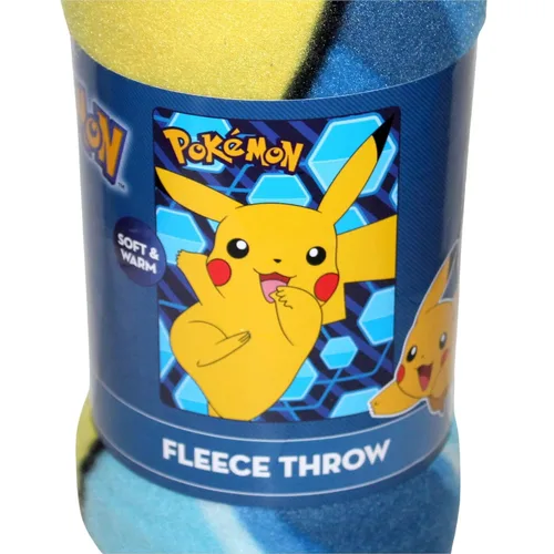 Vista 4 de Pokémon "Pikachu" Manta de forro polar, 45 x 60 pulgadas