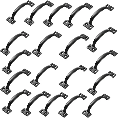 Vista 9 de V171 Tiradores de 16,51 cm, color negro