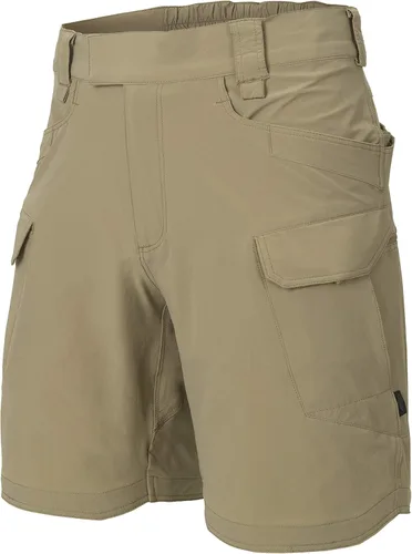 Vista 30 de helikon-tex Hombre Urban Tactical Pantalones Cortos 8.5" Taiga Verde