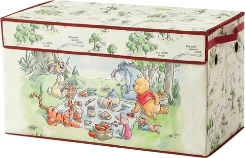 Vista 10 de Idea Nuova Disney Encanto - Baúl de almacenamiento plegable para juguetes de niños, duradero, con tapa