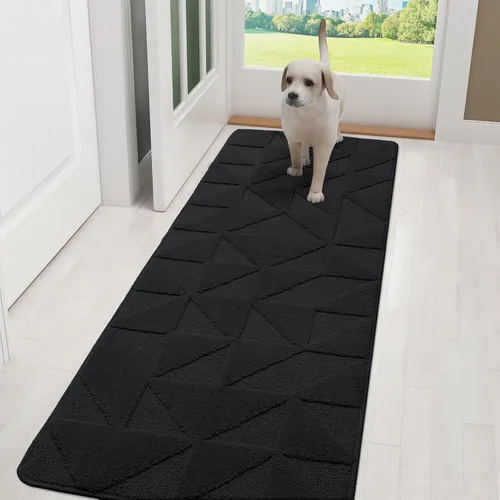 Vista 39 de OLANLY Alfombrillas para Puerta de Interior, Antideslizantes, Absorbentes, Resistentes a la Suciedad, Alfombrilla de Entrada Lavable, Felpudo