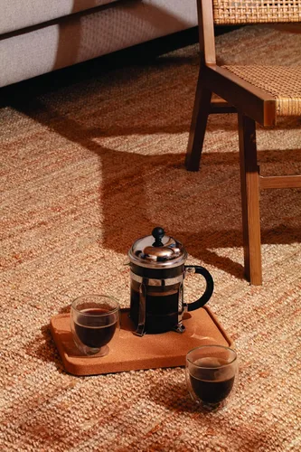 Vista 7 de Bodum Chambord - Cafetera de prensa francesa, 51 onzas, 1.5 litros, cafetera de prensa francesa cromada y Chambord, 17 onzas, 0.5 litros, cromo