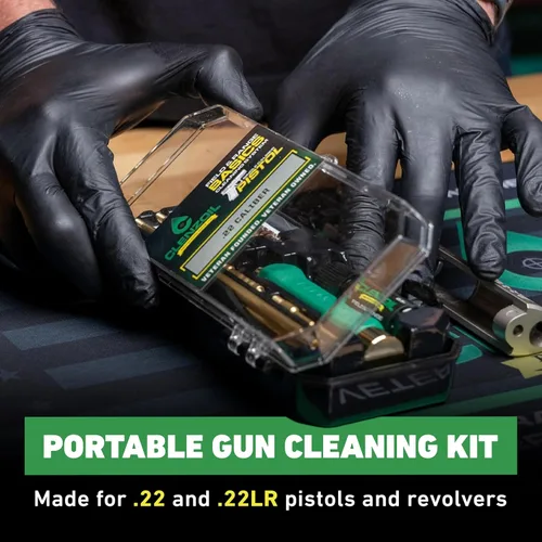 Vista 2 de CLENZOIL Field & Range Pistol Basics Cleaning Kit Complete Handgun Cleaning Set