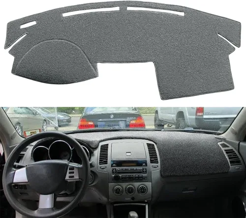 Vista 7 de Yiz Alfombrilla de Cubierta del Tablero de Ajuste Personalizado para Nissan Altima 2002-2004 Almohadilla del Tablero Tapa Alfombra (Beige) J194