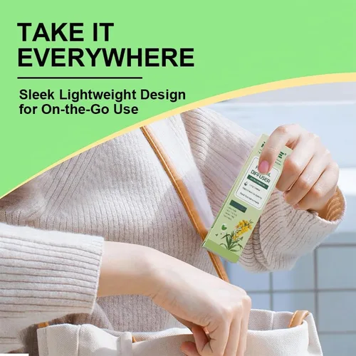 Vista 6 de Mullein - Pluma difusor de hierbas con extractos de gordolobo, tomillo y menta para desintoxicación pulmonar y ambientar el aire oral - 1 barra