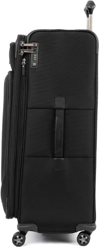 Vista 4 de Travelpro Crew Versapack - Maleta giratoria extensible Softside Negro azabache 407186901