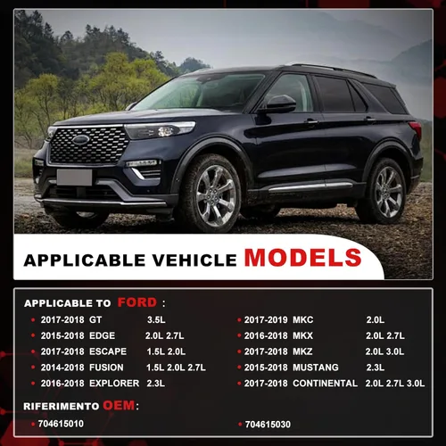 Vista 2 de Válvula electromagnética CJ5Z-9U465-A CJ5G-9U465-BA para Ford Fusion Escape Edge Explorer/Lincoln MKC MKX MKZ Turbocompresor Intercooler-válvula