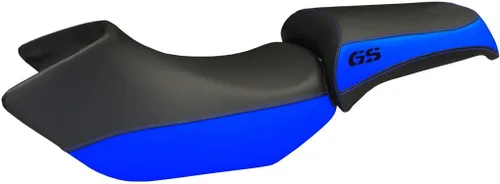 Vista 17 de Funda de asiento compatible con BMW R 1200 GS (05-12) modelo Siracusa Color de Tappezzeria Italia