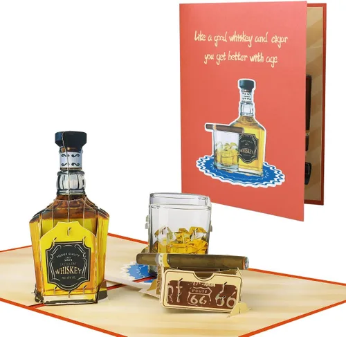 Vista 10 de Tarjeta de cumpleaños para tocadiscos, tarjeta desplegable de feliz cumpleaños, tarjetas desplegables para el día del padre, tarjetas