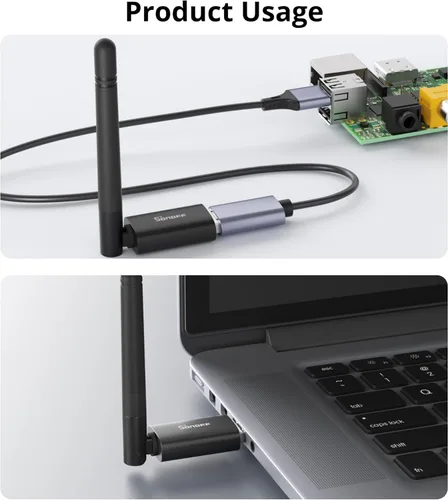 Vista 3 de SONOFF Zigbee 3.0 & Thread Dongle Lite (EFR32MG21) Coordinador de memoria USB para asistente doméstico y Zigbee2MQTT Puerta de enlace compacta