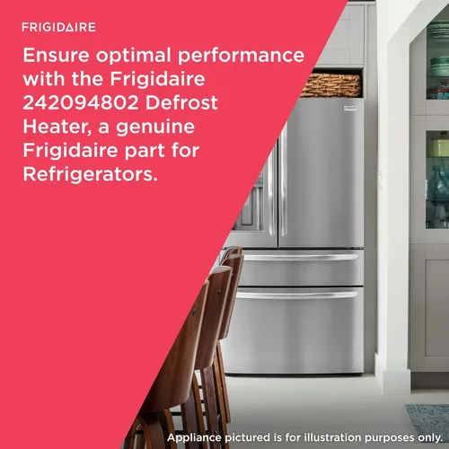 Vista 4 de Frigidaire 242094802 Calentador de descongelación para refrigeradores