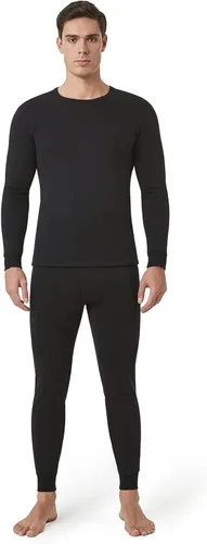Vista 2 de LAPASA Men's Ultra Heavyweight Thermal Underwear Set Extreme Cold Weather Base Layer Top Bottom Fleece Lined Long Johns M63