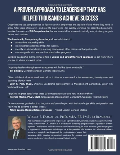 Vista 2 de Building Leadership Competence A Competency-Based Approach to Building Leadership Ability (Competency Based Books for Structured Learning)