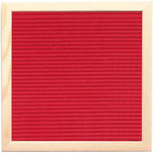 Vista 12 de Tablero de letras de fieltro con calcomanías de letras, tablero de mensajes de madera, tableros de letras intercambiables para aula, oficina en Negro