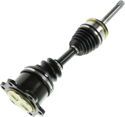 Vista 5 de Conjunto de conjunto de eje CV delantero del lado del conductor y del pasajero, botas de neopreno moly engrasadas compatibles con Toyota 4Runner