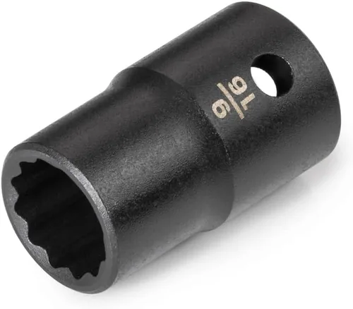 Vista 12 de TEKTON Encastre de 1/2 pulgada x 1 pulgada de profundidad 12 puntos de impacto SID23225