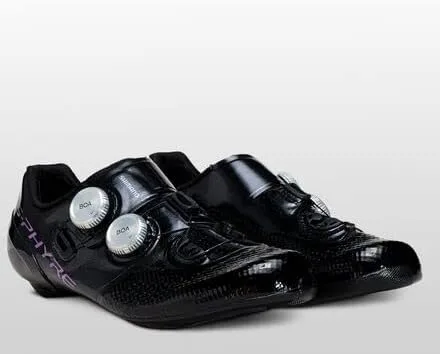 Vista 2 de SHIMANO RC902 S-PHYRE - Tenis de ciclismo para hombre, color negro LTD, 46.0