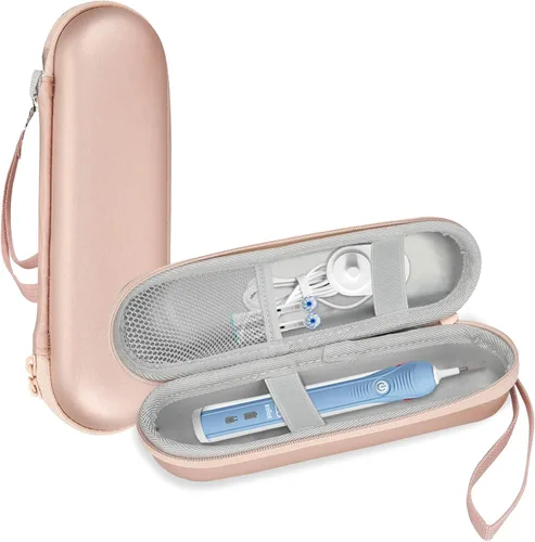 Vista 12 de ProCase Funda de viaje para Oral-B/Oral-B Pro Smartseries/IO Serie Sonicare ProtectiveClean cepillo de dientes eléctrico, funda rígida de EVA