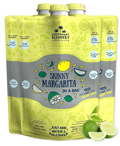 Vista 35 de Lt. Blender's, Pina Colada in a Bag - Bolsa de 1/2 galón, mezcla para hacer bebida de piña colada (paquete de 4)
