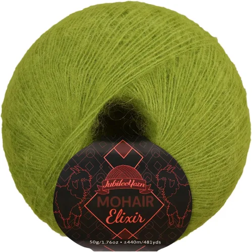 Vista 103 de JubileeYarn Mohair Elixir Yarn - 50g/Skein Baby Wool Blend - Cosmopolitan - 1 Skein