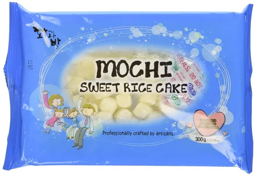Arrocillo Mochi, color blanco, 10.58 oz