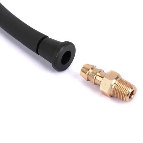 Vista 7 de MEASUREMAN Kit de prueba de presión de colector de gas natural o gas LP, 0-35 "W.C., 1/4" NPT, manguera de 40" de longitud