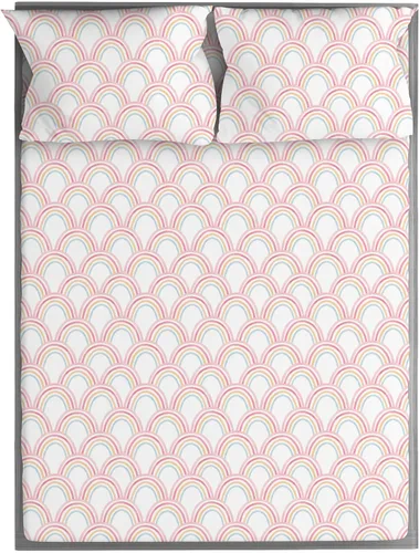 Vista 16 de Juego de Sábanas de Viscosa Orgánica Derivada de Bambú para Niños Sábanas Ajustables Tamaño Twin o Full Certificado Oeko-Tex Linda Ropa